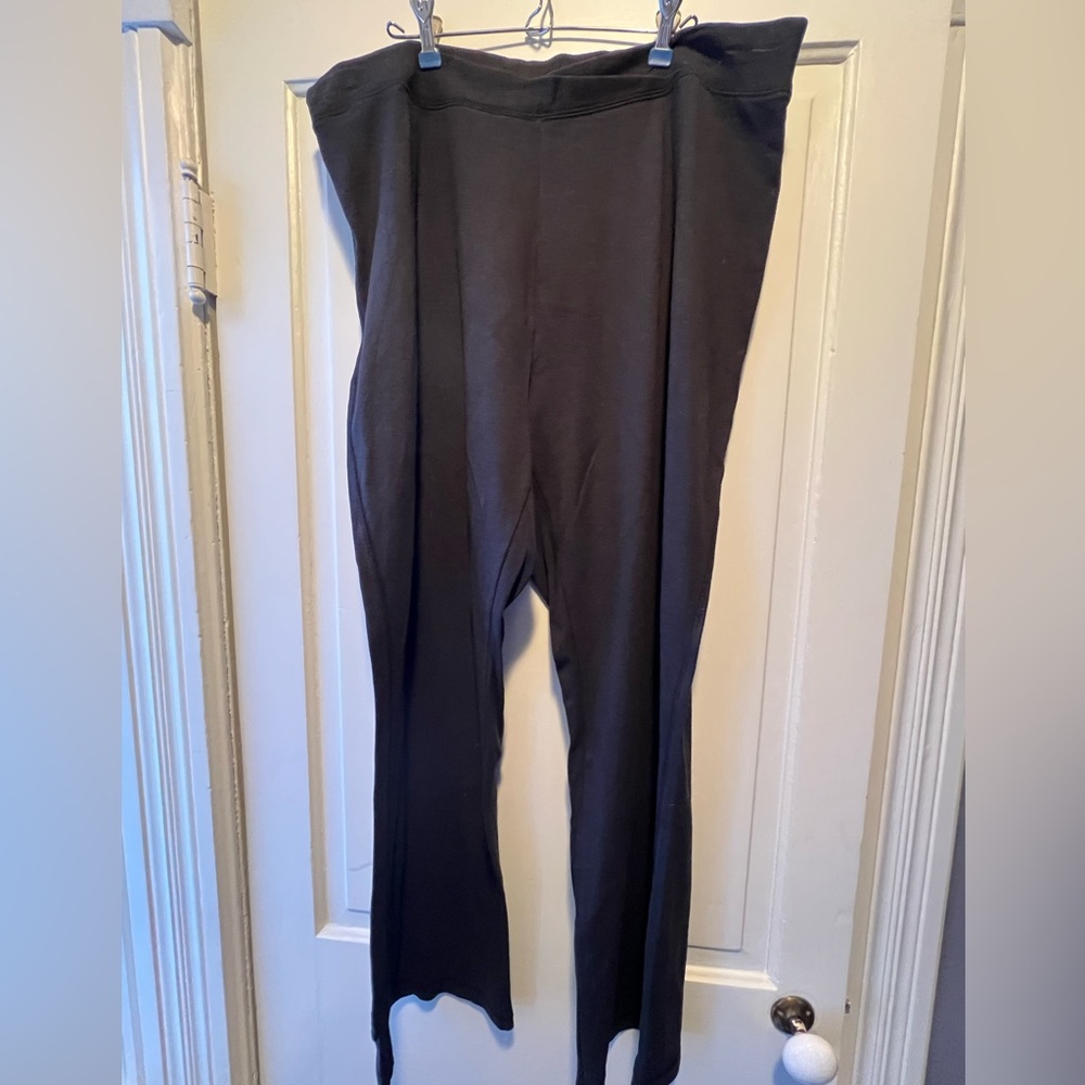 JJill Casual Black knit Pants size 3X - Picture 4 of 5